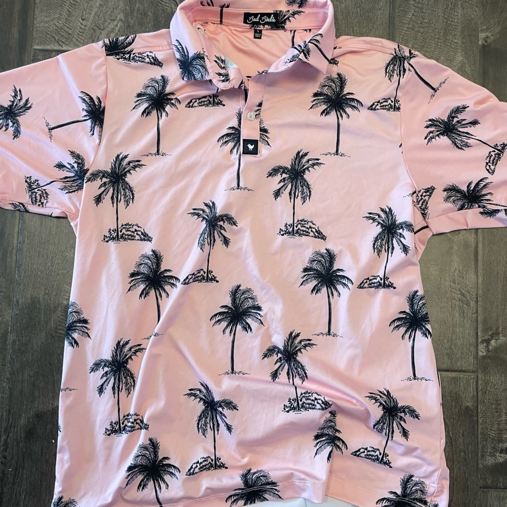 Bad birdie polo size large.